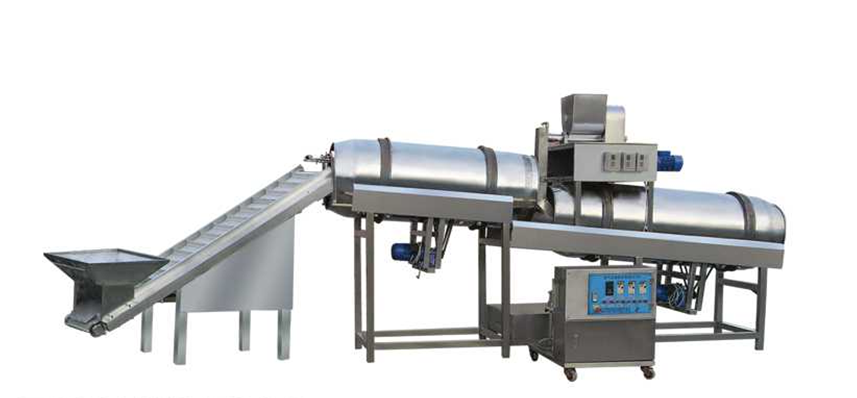 Double roller Snacks flavoring line