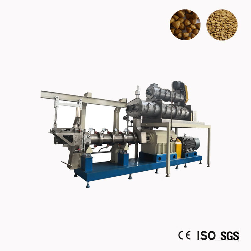 Equipment for dry pedigree dog food machine