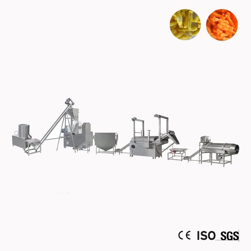 Hot cheetos snacks chips making machine
