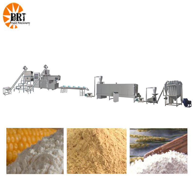 Modify starch processing machinery