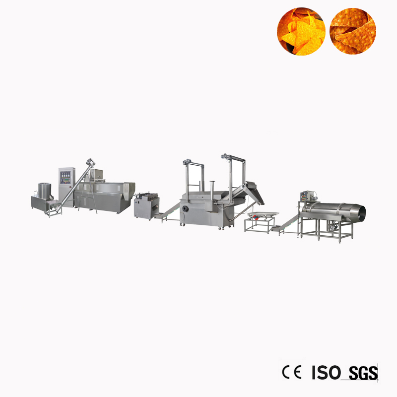 automatic rice puff snack machine production line
